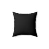 41674-1.jpg Faux Suede Square Pillow - Indoor pillow with ancient skull print