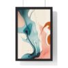 65402.jpg Minimal Abstract Art in a high quality frame | Home Decor Abstract Art - 3 sizes, 2 colors of frames