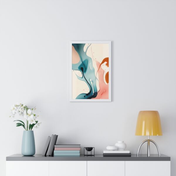 65403-1.jpg Minimal Abstract Art in a high quality frame | Home Decor Abstract Art - 3 sizes, 2 colors of frames