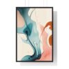 65410.jpg Minimal Abstract Art in a high quality frame | Home Decor Abstract Art - 3 sizes, 2 colors of frames