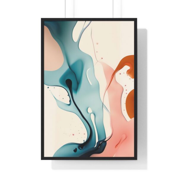 65410.jpg Minimal Abstract Art in a high quality frame | Home Decor Abstract Art - 3 sizes, 2 colors of frames