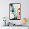 66227-1.jpg Minimal Abstract Art in a high quality frame | Home Decor Abstract Art - 3 sizes, 2 colors of frames