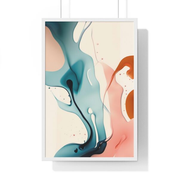 66229.jpg Minimal Abstract Art in a high quality frame | Home Decor Abstract Art - 3 sizes, 2 colors of frames